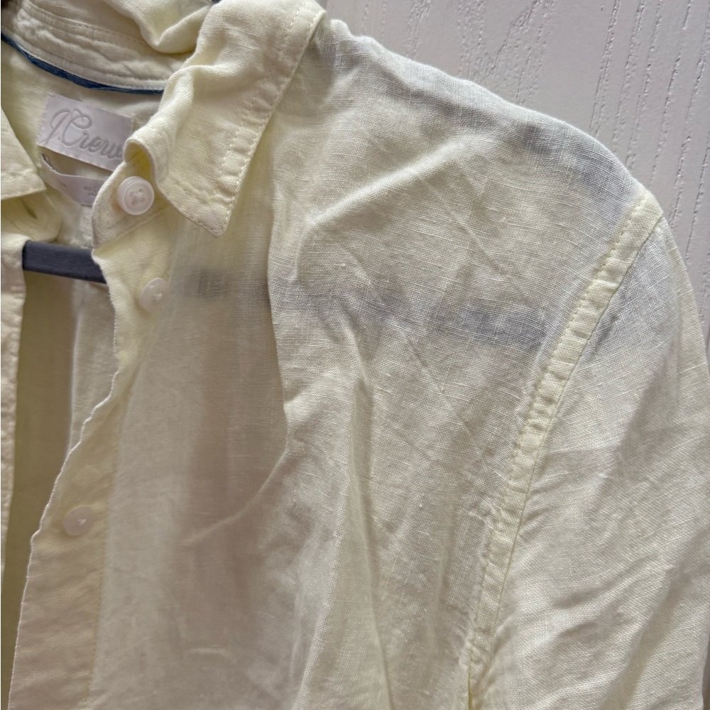 Jcrew Baird McNutt Irish Linen button down - Picture 3 of 6